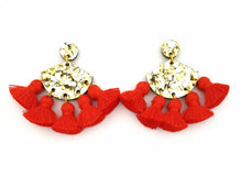 Load image into Gallery viewer, Glitter Tassel Earring