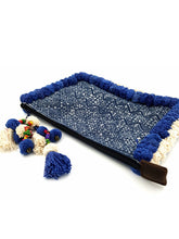 Load image into Gallery viewer, Aztec Pom Pom Clutch