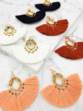 Load image into Gallery viewer, Tear Tassel Earring