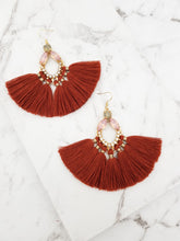 Load image into Gallery viewer, Tear Tassel Earring