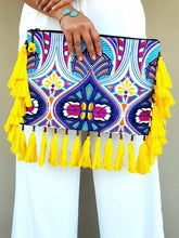 Load image into Gallery viewer, Blue Illusion Clutch