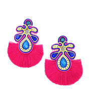 Load image into Gallery viewer, Tribal Tassel Earring