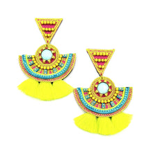 Load image into Gallery viewer, Aztec Tassel Earring