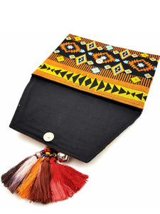 Aztec Bell Clutch