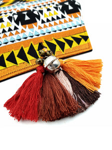 Aztec Bell Clutch