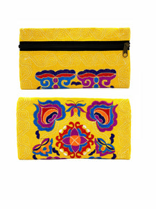 Embroidered Small Pouch