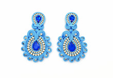 Load image into Gallery viewer, Soutache Drop Earring