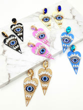 Load image into Gallery viewer, Evil Eye Earring