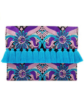 Load image into Gallery viewer, Mystical Illusion Bifold Clutch