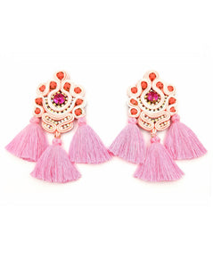 Soutache Tassel Earrings