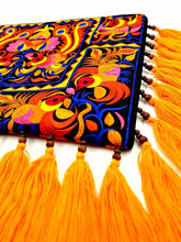 Load image into Gallery viewer, Fire Bird Tassel Clutch