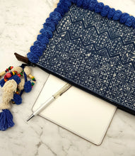 Load image into Gallery viewer, Aztec Pom Pom Clutch