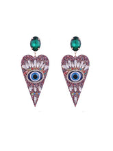 Load image into Gallery viewer, Evil Eye Earring