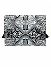 Load image into Gallery viewer, Silver Aztec Clutch